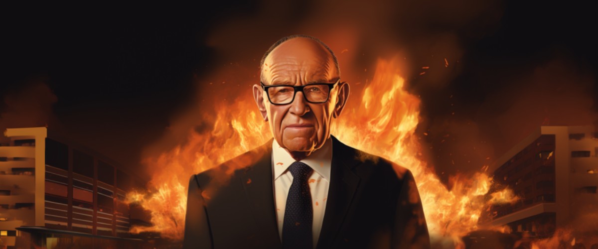 Rupert Murdoch's newsroom to net worth narrative